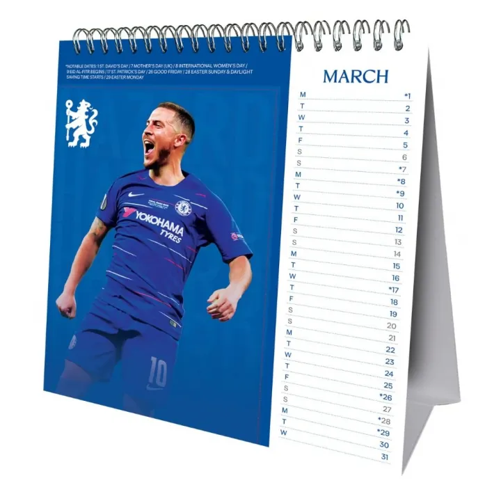 Chelsea FC настолен календар 2027 – снимка 2