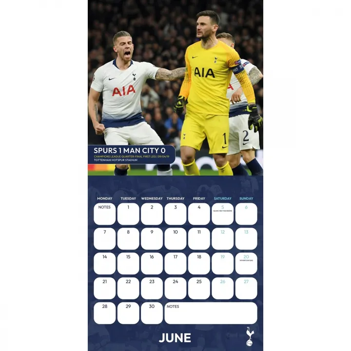 Tottenham Hotspur FC Legends стенен календар 2027 – снимка 2