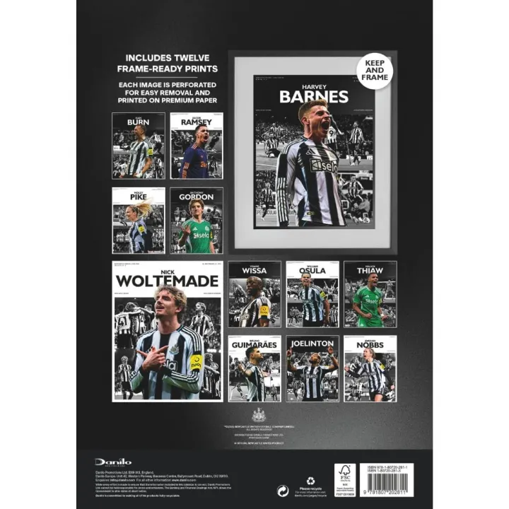 Newcastle United FC луксозен колекционерски календар 2027 година – снимка 3