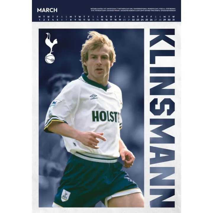 Tottenham Hotspur FC луксозен колекционерски календар 2027 година – снимка 2