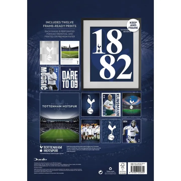 Tottenham Hotspur FC луксозен колекционерски календар 2027 година – снимка 3