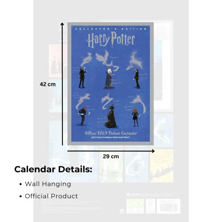 Harry Potter луксозен колекционерски календар 2027 година – снимка 4