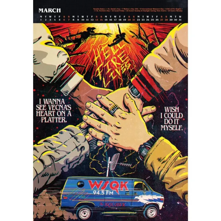 Stranger Things луксозен колекционерски календар 2027 година – снимка 2