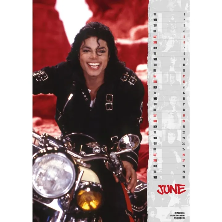 Michael Jackson A3 календар 2027 – снимка 2