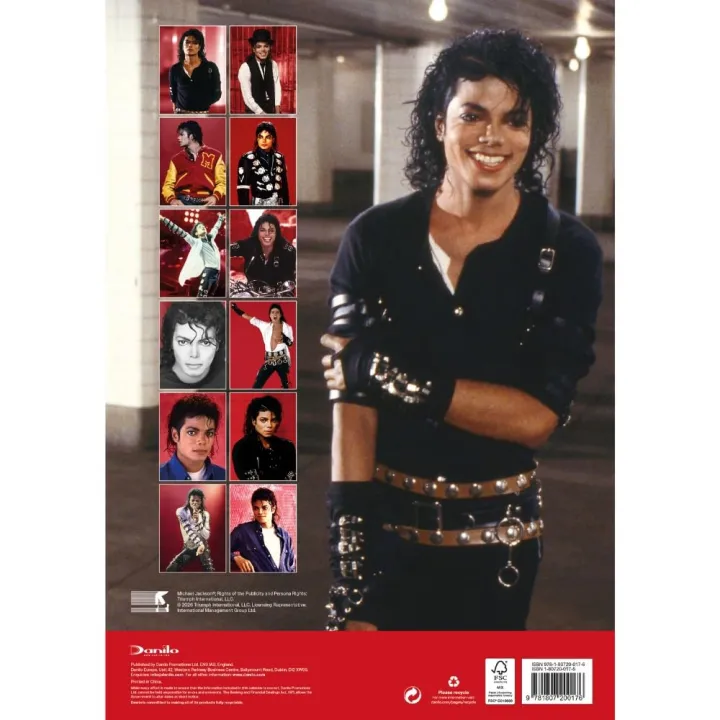 Michael Jackson A3 календар 2027 – снимка 3