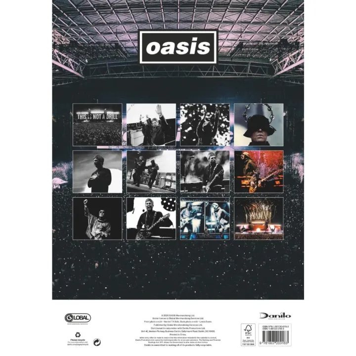Oasis A3 календар 2027 – снимка 3