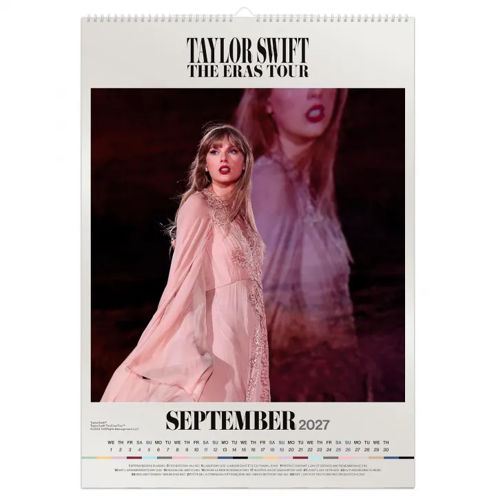 Taylor Swift A3 календар 2027 – снимка 2