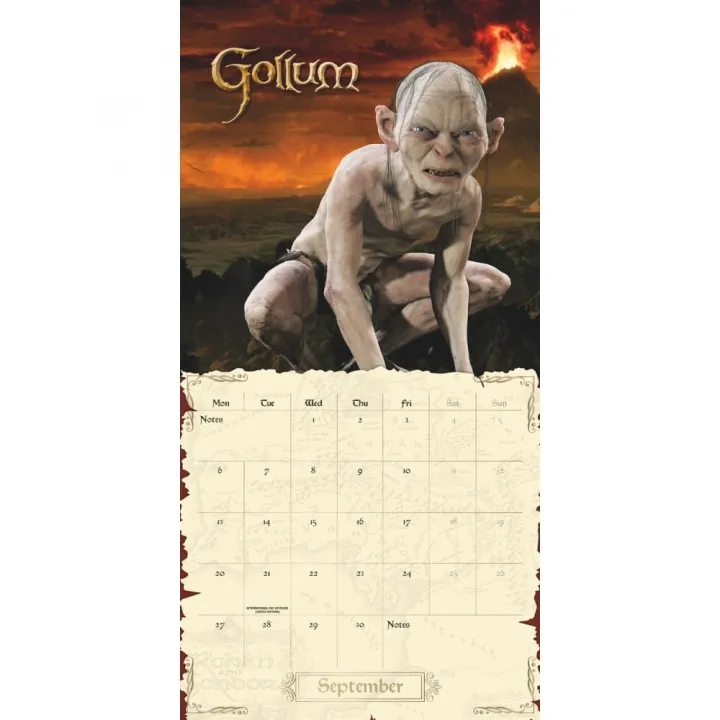 The Lord Of The Rings стенен календар 2027 – снимка 2