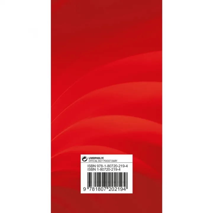 Liverpool FC Slim Diary 2027 – снимка 3
