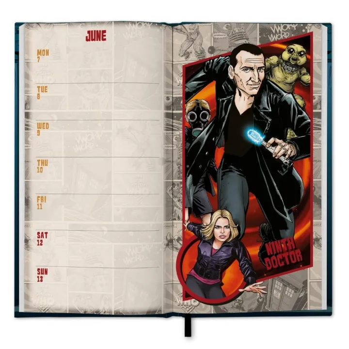 Doctor Who Slim Diary 2027 – снимка 2