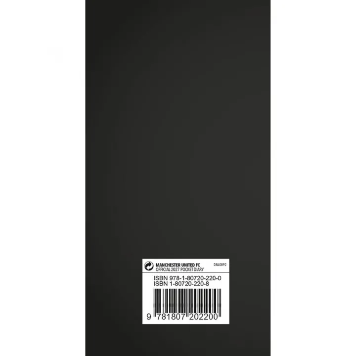 Manchester United FC Slim Diary 2027 – снимка 3