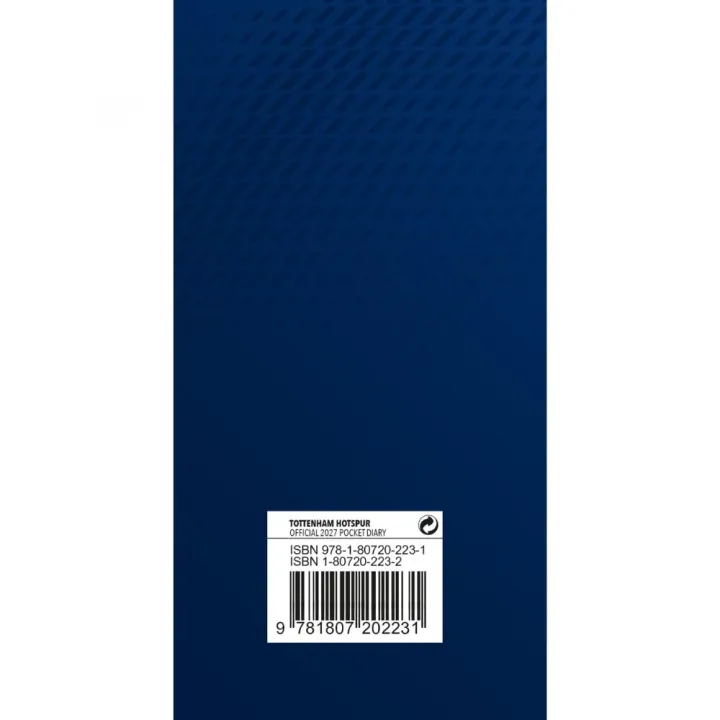 Tottenham Hotspur FC Slim Diary 2027 – снимка 3