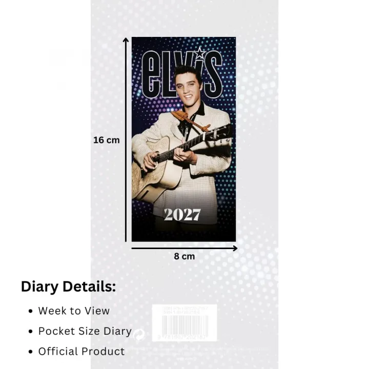 Elvis Slim Diary 2027 – снимка 4