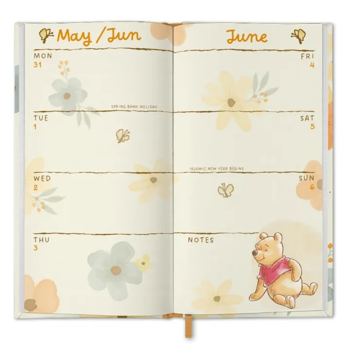 Winnie The Pooh Slim Diary 2027 – снимка 2