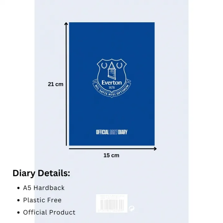 Everton FC дневник органайзер 2027 – снимка 4