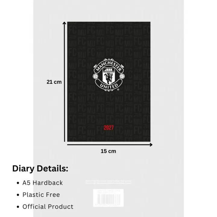 Manchester United FC дневник органайзер 2027 – снимка 4