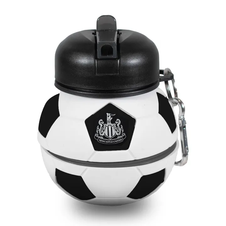 Newcastle United FC сгъваемо шише за вода във формата на топка – снимка 3