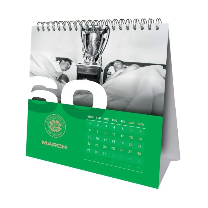 Celtic FC Desktop Calendar 2027 – снимка 2