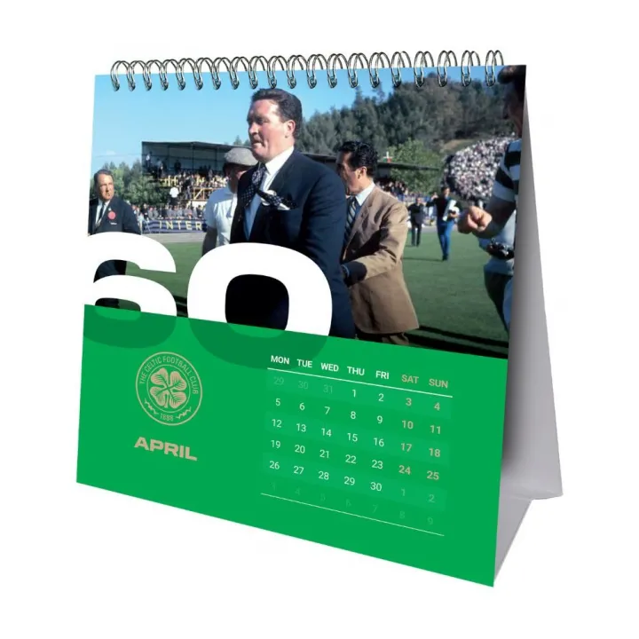 Celtic FC Desktop Calendar 2027 – снимка 3