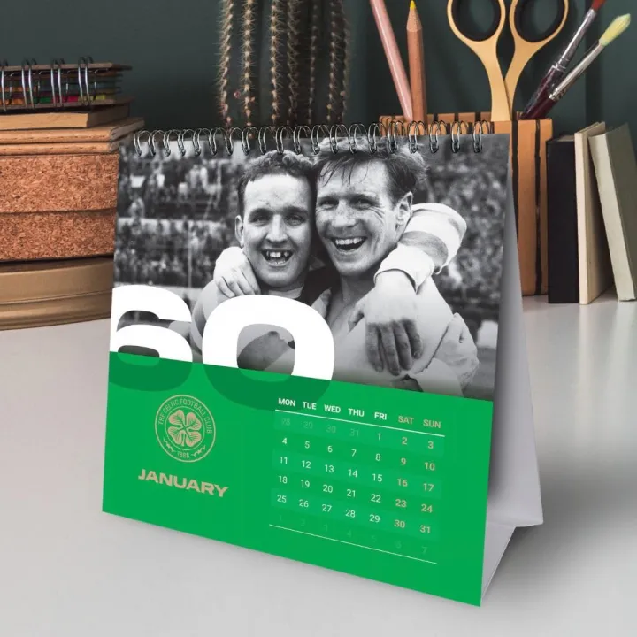 Celtic FC Desktop Calendar 2027 – снимка 5