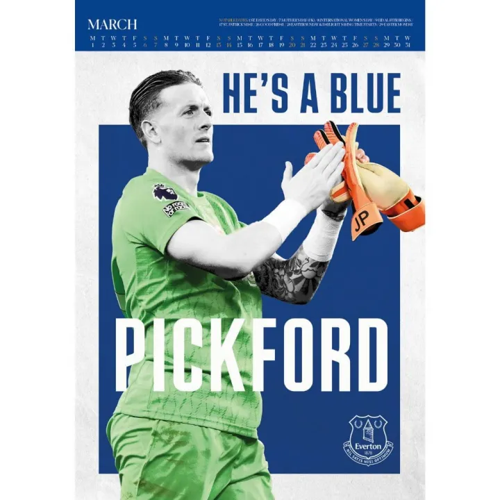 Everton FC Deluxe Calendar 2027 – снимка 2