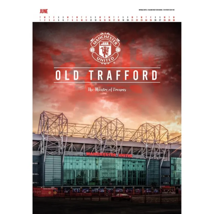 Manchester United FC Deluxe Calendar 2027 – снимка 2