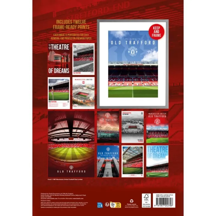 Manchester United FC Deluxe Calendar 2027 – снимка 3