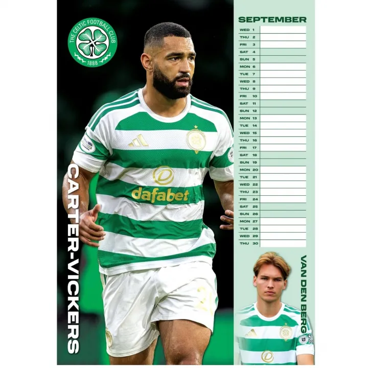 Celtic FC A3 Calendar 2027 – снимка 4
