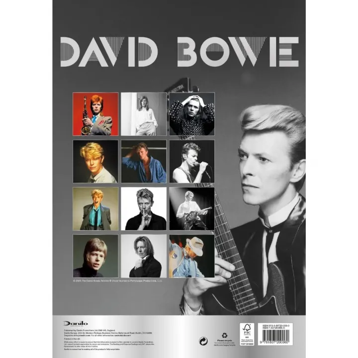David Bowie A3 Calendar 2027 – снимка 4