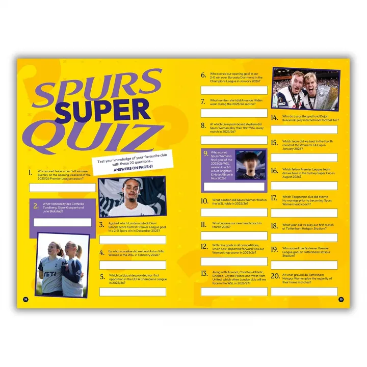 Tottenham Hotspur FC Annual 2027 – снимка 3