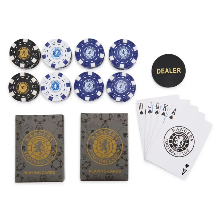 Rangers FC Premium Poker Set – снимка 2