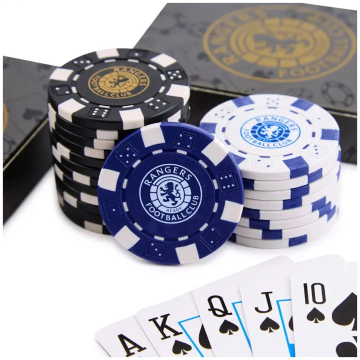 Rangers FC Premium Poker Set – снимка 4